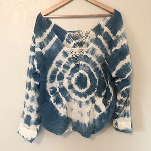 Tie Die Free People Top